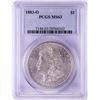 Image 1 : 1883-O $1 Morgan Silver Dollar Coin PCGS MS63