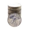 Image 2 : Lot of (20) $1 Peace Silver Dollar Coins