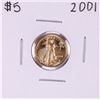 Image 1 : 2001 $5 American Eagle Gold Coin