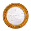 Image 2 : .999 Silver Peppermill Hotel Casino Reno, NV $10 Casino Limited Edition Gaming Token