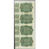 Image 2 : Uncut Sheet of (4) State of Louisiana Baby Bond Obsolete Notes