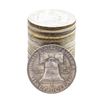 Image 2 : Roll of (20) Mixed Date Franklin Half Dollar Coins