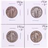 Image 1 : Lot of (2) 1926-S & 1926-D Standing Liberty Quarter Coins