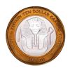Image 1 : .999 Silver Luxor Las Vegas, Nevada $10 Casino Limited Edition Gaming Token