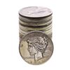 Image 1 : Lot of (20) $1 Peace Silver Dollar Coins