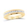 Image 3 : His Hers Diamond Halo Matching Wedding Set 1-5/8 Cttw 14kt Yellow Gold