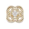 Image 2 : Diamond Fashion Ring 1-1/2 Cttw 14kt Yellow Gold