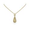 Image 1 : 3.51 ctw Canary Citrine & Diamond Necklace 18K Yellow Gold - REF-242A8N