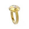 Image 2 : 0.52 ctw Marquise Diamond Ring 18K Yellow Gold - REF-151W6H