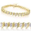 Image 1 : 2.0 ctw Certified VS/SI Diamond Bracelet 10k Yellow Gold - REF-91W2H