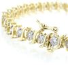 Image 2 : 2.0 ctw Certified VS/SI Diamond Bracelet 10k Yellow Gold - REF-91W2H