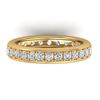 Image 1 : 1.33 ctw Certified VS/SI Diamond Eternity Band 14k Yellow Gold - REF-98M5G
