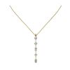 Image 2 : 1.45 ctw Mix cut Diamonds Designer Necklace 18K Yellow Gold - REF-163Y6X