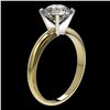 Image 3 : 2 ctw Certified Quality Diamond Engagment Ring 10k Yellow Gold - REF-407H8R
