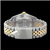 Image 4 : Rolex Men's Two Tone 14K Gold/SS, QuickSet, Diam Dial & Diam/Ruby Bezel