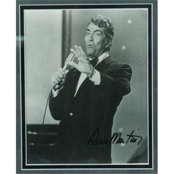 DEAN MARTIN SIGNED PHOTOGRAPH