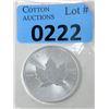 Image 1 : 1 Oz. 2020 Canada .9999 Silver Maple Leaf Coin