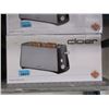 Image 1 : New Cloer Cool Touch Long Slot 4 Slice Toaster