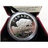 Image 2 : 2014 .9999 Fine Silver Canadian $20 Bison Coin