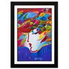 Image 1 : Peter Max- Original Mixed Media "Blushing Beauty"