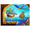 Image 1 : Eugene Poliarush- Original Oil on Canvas "The Caribbean Sanctuary"