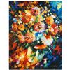 Image 1 : Leonid Afremov (1955-2019) "Magic Bouquet" Limited Edition Giclee on Canvas, Numbered and Signed. Th