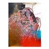 Image 1 : Mark Kostabi "Shanghai Dreams" Hand Signed Original Artwork with COA.