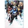 Image 1 : Marvel Comics "Free Comic Book Day 2009 Avengers #1" Numbered Limited Edition Giclee on Canvas by Ji