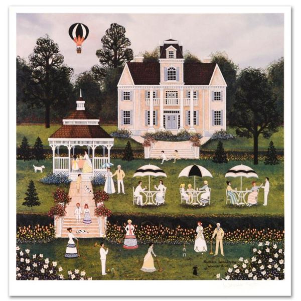 Jane Wooster Scott, "Southern Serendipity" Hand Signed Limited Edition Lithograph with Letter of Aut
