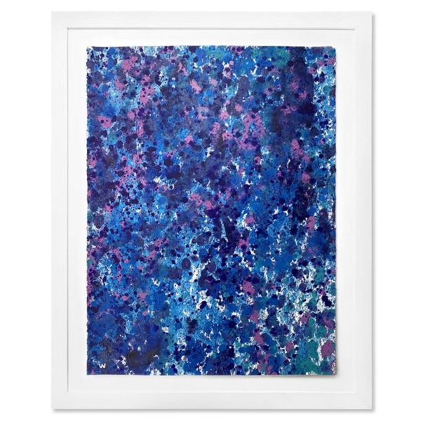 Wyland, "Splash 160" Framed Original Watercolor Painting Hand Signed with Letter of Authenticity.