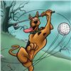 Image 2 : "Scooby Golf" Numbered Limited Edition Giclee from Hanna-Barbera with Certificate of Authenticity.