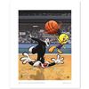 Image 1 : "Sylester & Tweety Basketball" Limited Edition Giclee from Warner Bros., Numbered with Hologram Seal