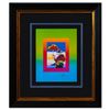 Image 1 : Peter Max- Original Lithograph "Umbrella Man on Blends"