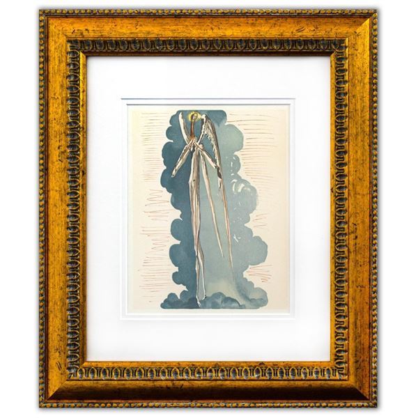 Salvador Dali- Original Color Woodcut on B.F.K. Rives Paper "Paradise 22"
