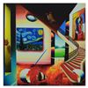 Image 1 : Ferjo, "Starry Nights Glow" Limited Edition on Gallery Wrapped Canvas, Numbered and Signed with Lett