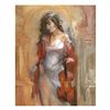 Image 1 : Lena Sotskova, "Modern Classic" Hand Signed, Artist Embellished Limited Edition Giclee on Canvas wit