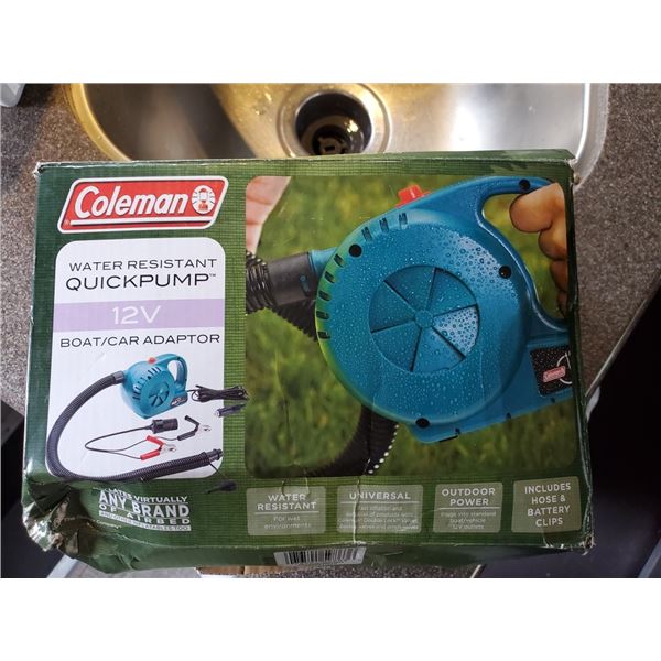 Coleman quick pump