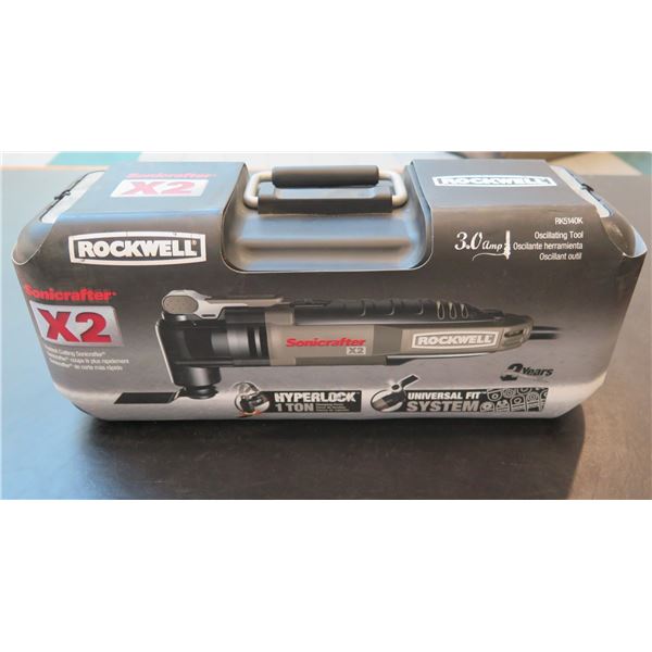 Rockwell Sonicrafter X2 Universal Fit System Hyperlock 1 Ton New in Box