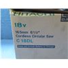 Image 2 : Hitachi 165mm 6-1/2" Cordless Circular Saw  Model C 18DL New in Box