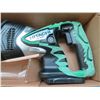 Image 3 : Hitachi 18V Cordless Reciprocating Saw Model CR 18DL New in Box