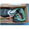 Image 3 : Hitachi 18V Cordless Reciprocating Saw Model CR 18DL New in Box
