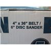 Image 3 : Rikon 4"x36" Belt / 6" Disc Sander Model 50-112 New in Box