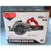 Image 1 : SkilSaw 7-1/4" Cordless Worm Drive Saw Kit Model SPTH 77 M-21 New in Box