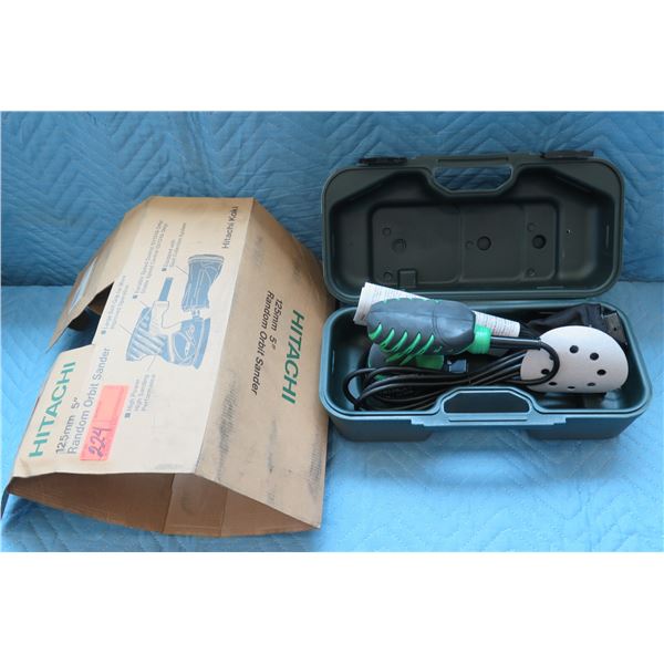 Hitachi 125mm 5" Random Orbit Sander Model SV13VA New in Box