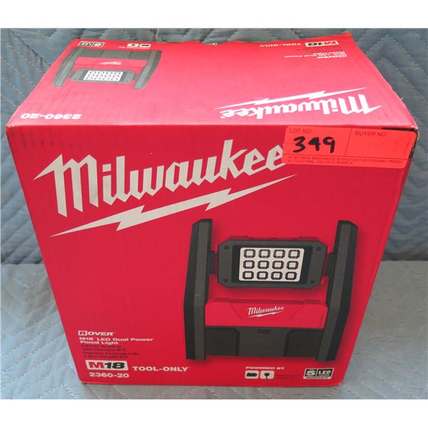 Milwaukee Rover M18 LED Dual Power Flood Light Model 2360-20 New in Box