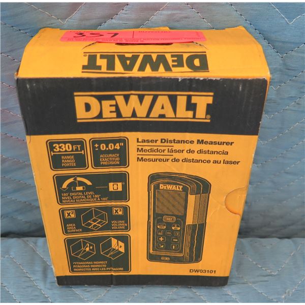 DeWalt Laser Distance Measure 165' Range Model DW03101 New in Box