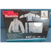 Image 1 : Makita Cordless Fan Jacket L Model DFJ201ZL New in Box