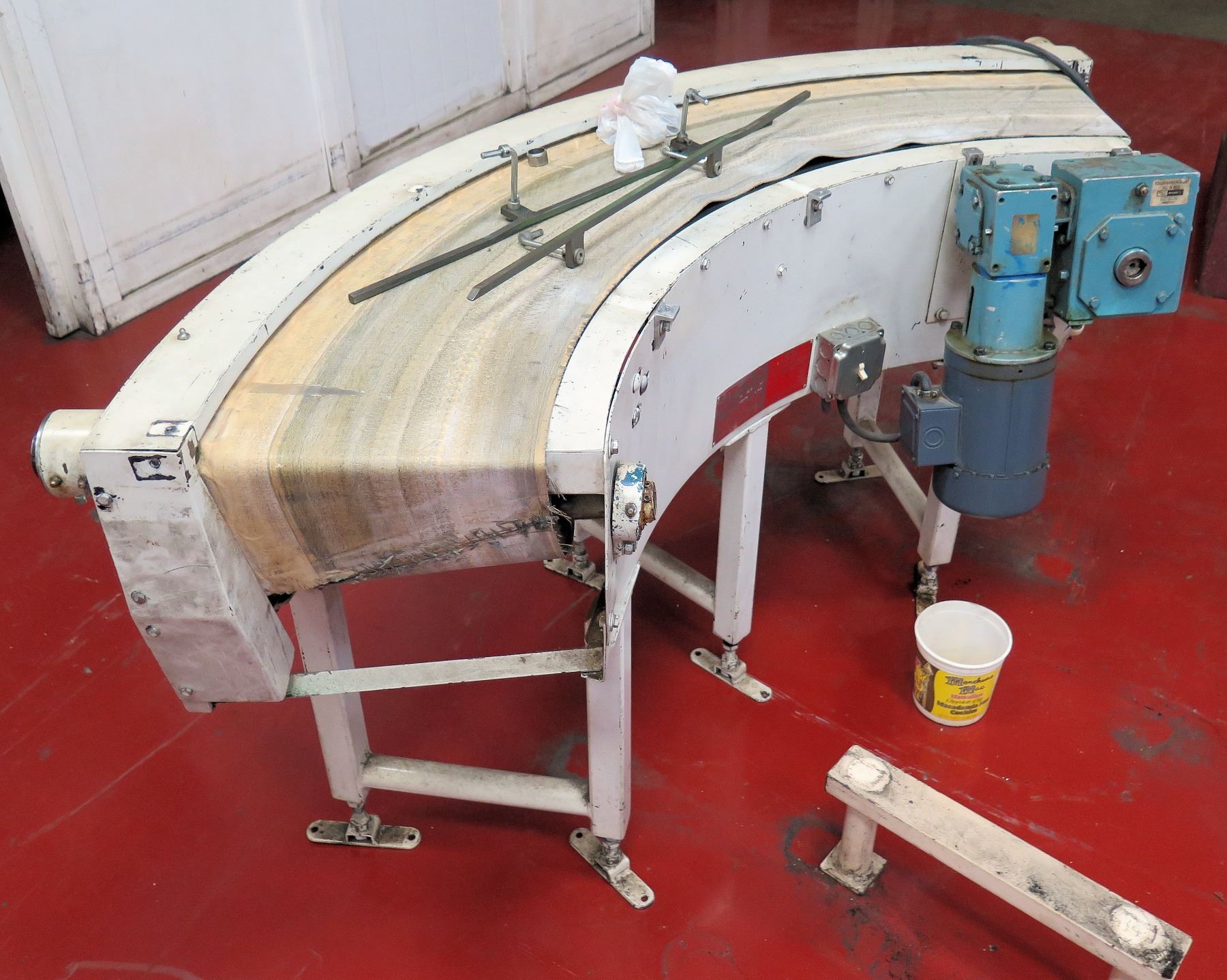 Portec Portec Flomaster Conveyor Section KA 3512 Knife-Edge Belt Curve 72