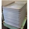 Image 1 : Qty 50 Metal Baking Pans 26"x18"W