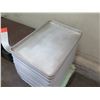 Image 2 : Qty 50 Metal Baking Pans 26"x18"W